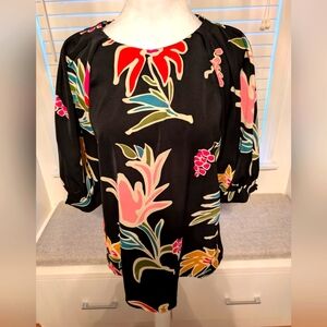 Entro brand floral printed blouse